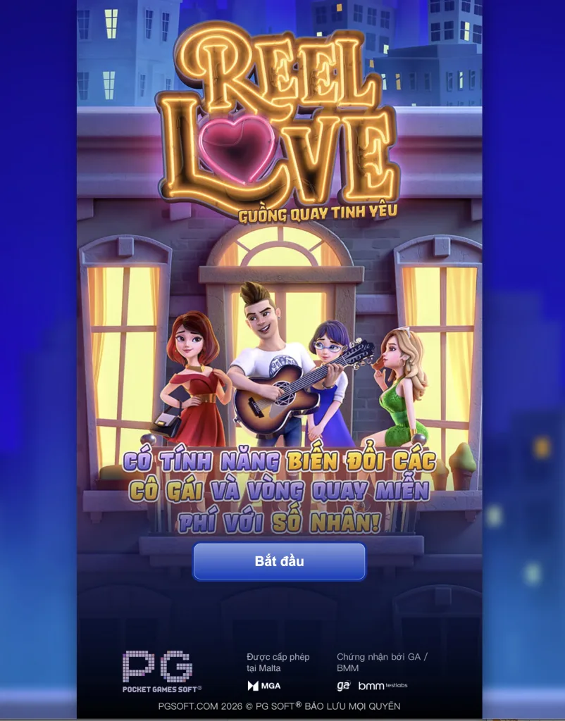 Kỹ thuật chơi slot Reel Love (PG Soft) tại LC79