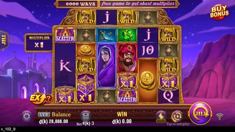 Ảnh giao diện chính game Alibaba (slot JILI) chơi tại LC79