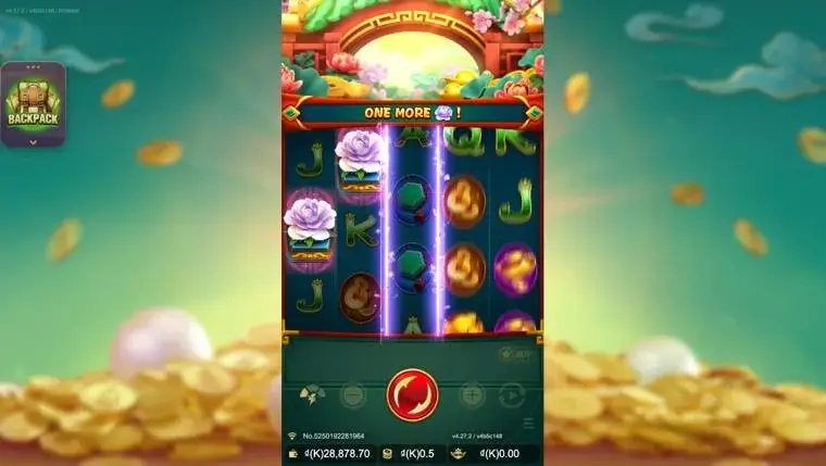 Ảnh giao diện chính game BlossomOfWealth (slot JDB) chơi tại LC79