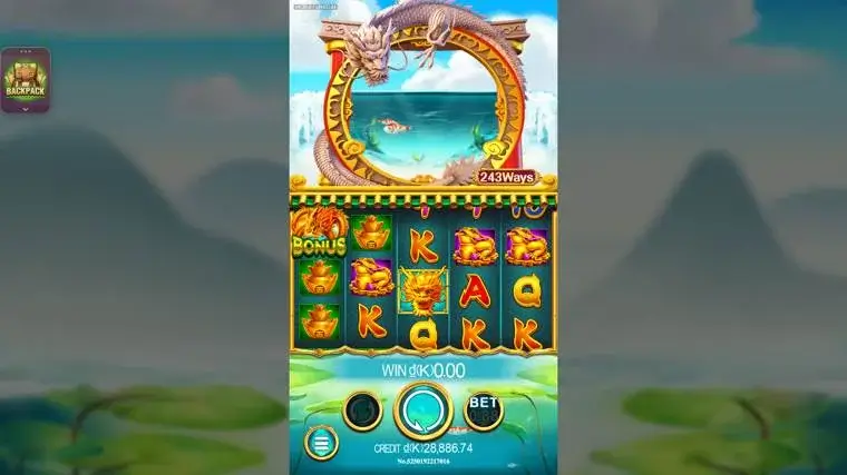 Ảnh màn hình gameplay game cách chơi dragons gate lc79 (slot) chơi tại LC79