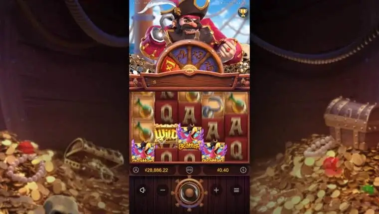 Ảnh bảng biểu tượng & tính năng game Captains Bounty (slot PG) chơi tại LC79