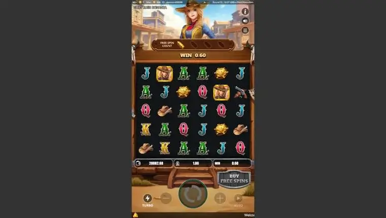 Ảnh giao diện chính game GOLD RUSH BONANZA (Kingmidas #KM-SLOT-010) (slot) chơi tại LC79