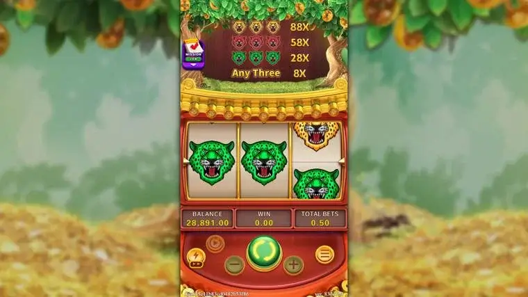 Ảnh màn hình gameplay game GOLDEN PANTHER (slot FC) chơi tại LC79