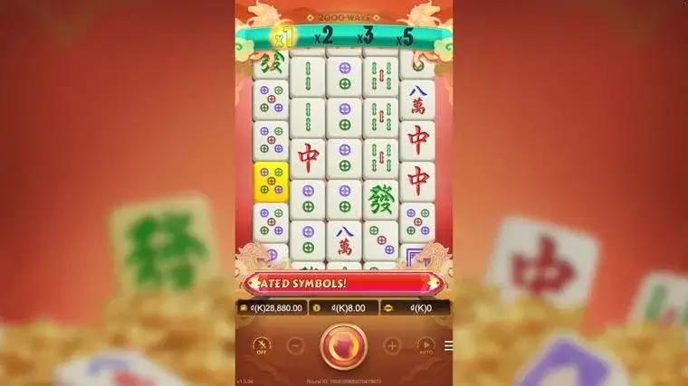 Ảnh giao diện chính game Mahjong Wins (slot JDB) chơi tại LC79