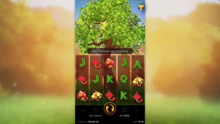 Ảnh màn hình gameplay game Tree of Fortune (slot LUCKY365) chơi tại LC79
