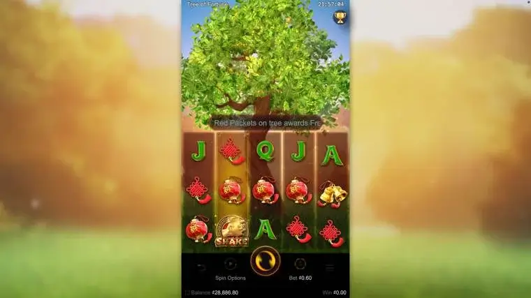 Ảnh bảng biểu tượng & tính năng game Tree of Fortune (slot LUCKY365) chơi tại LC79